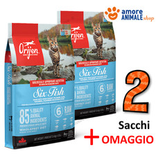 2 SACCHI - Orijen Cat SIX FISH