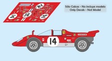 Decals Ferrari 512S Le Mans