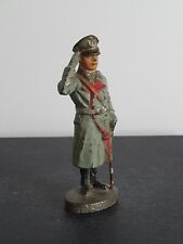 Elastolin Lineol Generale Saluto Berretto Cappotto Wehrmacht Militare II massa ww