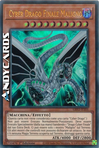 Cyber drago finale maligno - cyber,