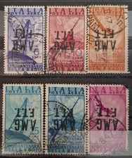 TRIESTE A AMG-FTT, POSTA AEREA