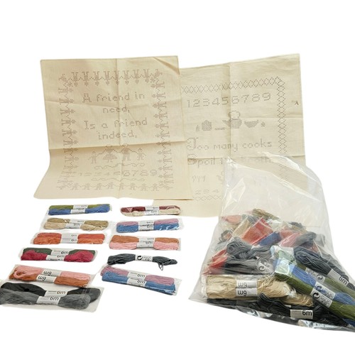 Kit ricamo strofinacci - 2x,