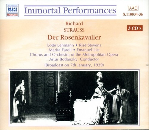 Strauss der rosenkavalier - strauss,