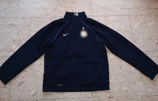 felpa INTER x NiKE Dri-fit color blu notte taglia M bambino.