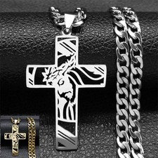 Collana in acciaio inox con