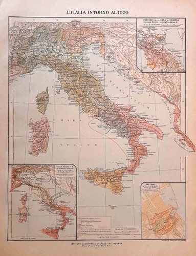 Carta geografica storica