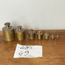 Lotto n.49 - Antichi Pesi in ottone Per Bilancia