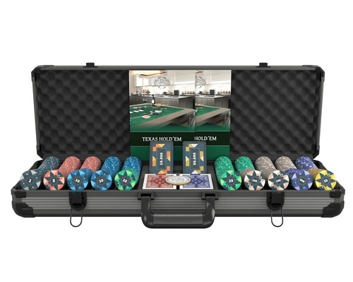 Valigetta poker con - con, 500