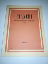 SPARTITO RICORDI BIANCHI