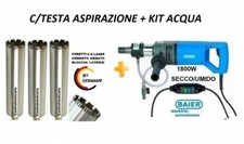 unità di carotggio baier bdb a umido 825  1800 w manuale c/foretti 52-82-102x410