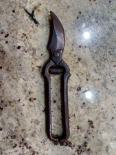 ANTICA FORBICE CESOIA POTATURA  GIARDINAGGIO D'EPOCA VINTage 18cm