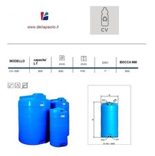 SERBATOIO VERTICALE ACQUA