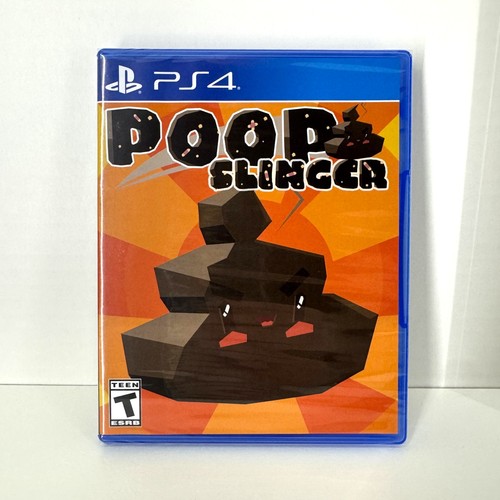Poop slinger playstation - poop,