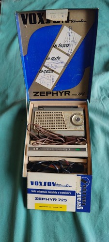 Radio epoca voxson - d'epoca, zephir