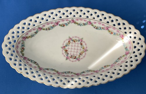 Piatto piatto ovale vintage