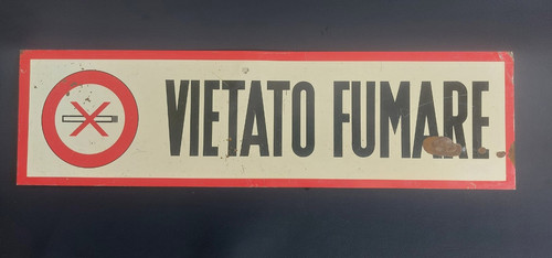 Vietato fumare cartello - fumare,