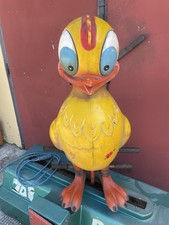 PULCINO PIO A GETTONI VINTAGE 60 70 FUNZIONANTE SALA GIOCHI