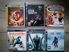 6jeux De PlayStation 3, Complets, En Bon État, Heavenly Sword Rogue Warrior... 
