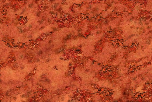 Tappetino red planet - red,