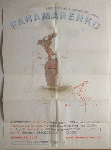 Panamarenko dépliant - panamarenko,