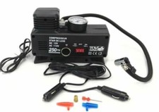 MINI COMPRESSORE PER AUTO CANOTTI BICI GONFIABILI CON SPINA 220V - 12V PORTATILE
