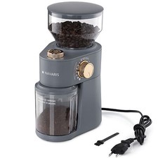 Macinacaffè Coffee Grinder Macinino Elettrico Macchina Macina Chicchi Grigio