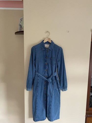 Abito camicia midi denim nuovo