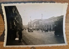 20993. Fotografia mezzi militari in città da identificare 8,5x6