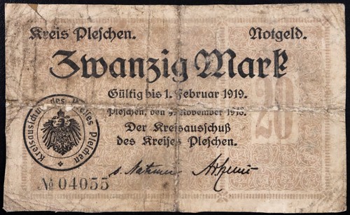 Pleschen pleszew 1918 - pleschen,
