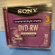 NUOVO SONY Handycam DVD-RW 3
