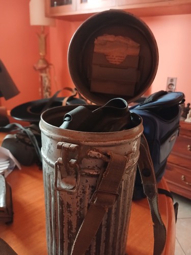 Maschera antigas tedesca ww2 - maschera,