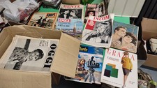 Scatolone pieno di riviste circa un 100inaio principalmente anni 50 e inizio 60.
