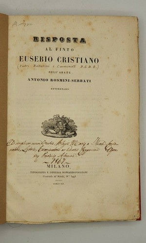 Risposta finto eusebio - finto,
