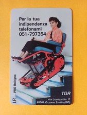 RARA SCHEDA TELEFONICA SIP TGR