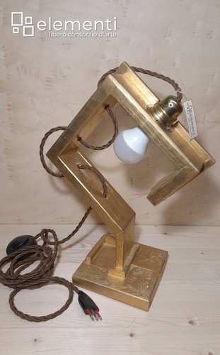 Lampada tavolo legno - tavolo, in