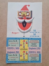 Biglietto / Cartolina Lotteria