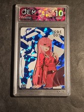 ZERO TWO - CODE 002 - DARLING IN THE FRANXX - GRADED CARD 10 - NO PSA BGS - ZR