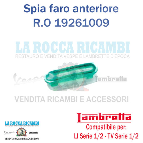 Spia faro lambretta serie - lambretta,