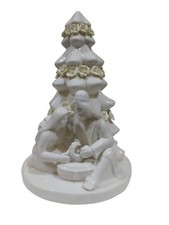 ROYAL CLASS ART. 25101 ALBERO NATIVITA' PORCELLANA BIANCA 23CM    