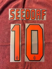 KIT SEEDORF 10 ROSSONERO X MAGLIA CALCIO MILAN NUOVO STILSCREEN NEW
