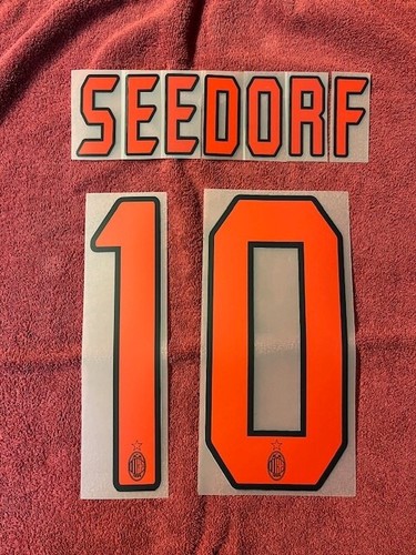 Kit seedorf rossonero x - kit,
