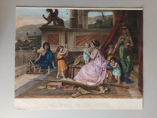 Antica incisione marchand de - antica,