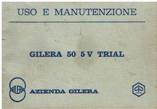 Gilera trial orig 1971 - trial, orig.