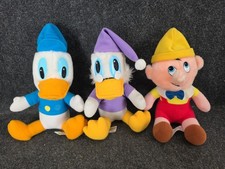 Lotto di 3 Peluche Disney