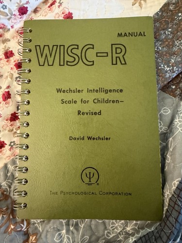 Wechsler intelligence scale - intelligence,