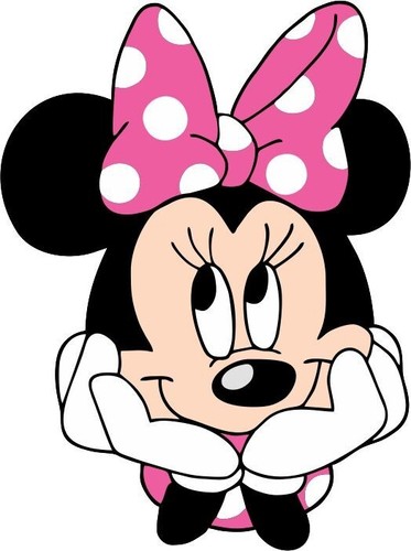 Minnie mouse face edibile - mouse,