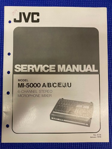 Jvc 5000 5000a mi - jvc, mi-5000a