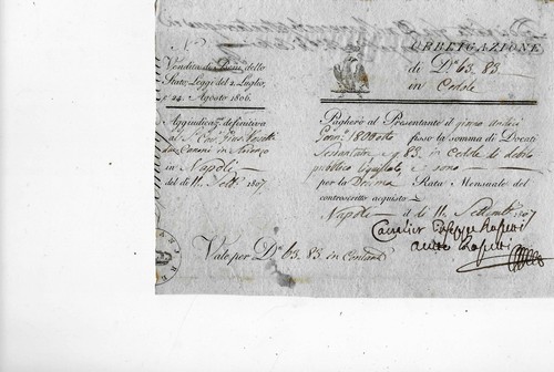 1807 obbligazione assai - 1807, rara