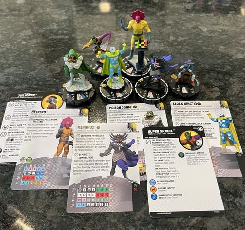 Heroclix lotto 6 super - lotto, di