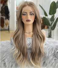 Parrucche Marrone Chiaro Mix